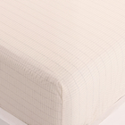 EMF silver conductive earthing fitted sheet for bed