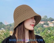 5G shield radiation protection hat with silver lining