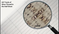conductive silver fiber antistatic antibacterial grounding earthing sheet fabric
