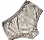 RF shielded clothing silver underwear