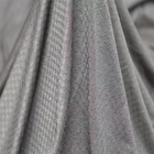 silver plaid knitted fabric for shapewear lining