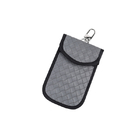 RFID blocking anti spy signal car key pouch