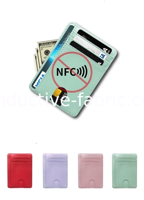 hot sale anti RFID NFC card holder super thin