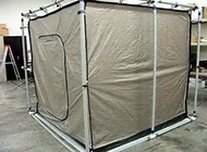 nickel copper rf shielding tent fabric emi shield tent for military use