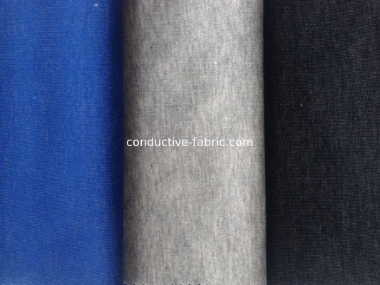 EMF fabric protection silver fiber anti radiation conductive fabric