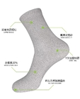 silver fiber antibacterial conductive socks for earthing