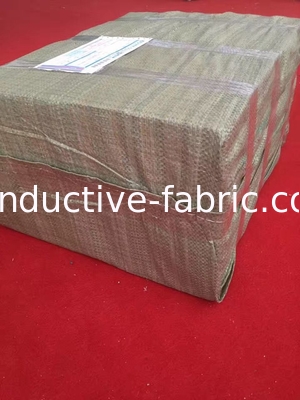 silver fabric lining emf shielding hood with neck protection