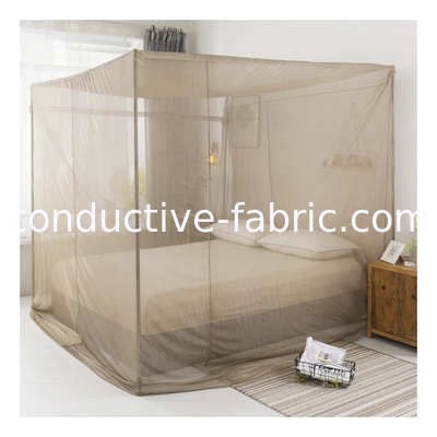 high shielding 100%silver coated mesh emf blocking bed canopy