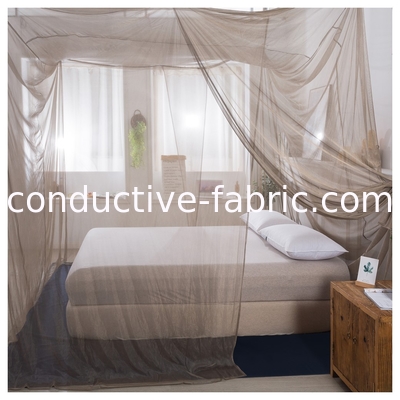 high shielding 100%silver coated mesh emf blocking bed canopy