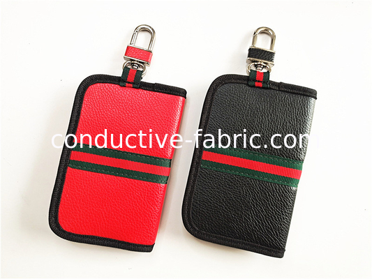 signal stop anti spy RF shielding car key pouch