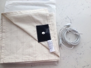anti-EMF X-STATIC Ag-fiber+cotton conductive earthing sheet bed sheet