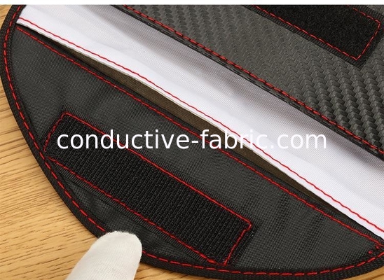 signal stop RFID blocking anti electromagnetic carbon fiber pouch