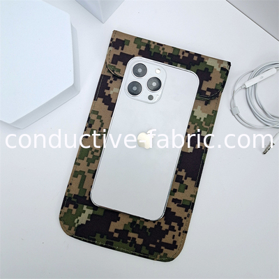 RF shielding faraday phone case pouch