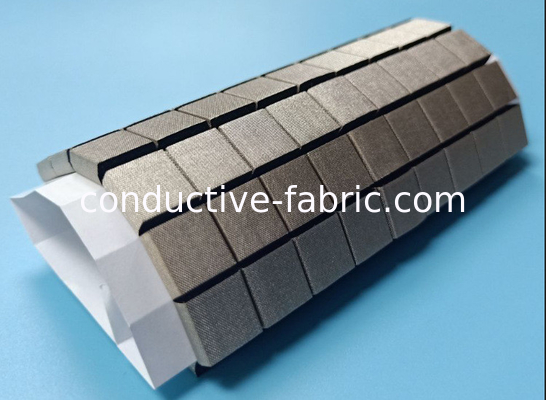 emi, emc, shielding fabric over foam, emi conductive fabric, conductive foam