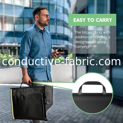emf/rfid shielding fireproof large luminous faraday bag sets