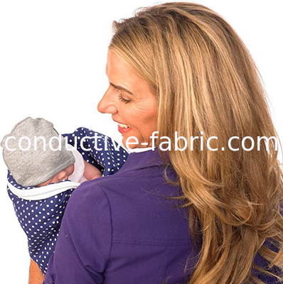 anti electromagnetic radiation silver lined beanie hat for baby
