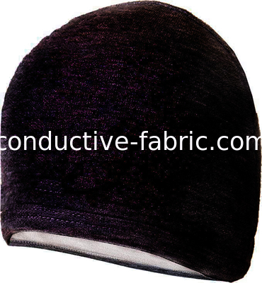 anti electromagnetic radiation silver lined beanie hat for baby