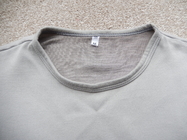 cotton+silver soft electromagnetic shielding fabric for EMF T shirt