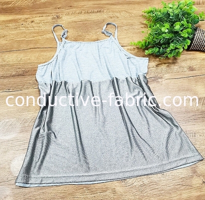 EMF Protection Clothing Silver Fiber Maternity Dress for Radiation Shielding