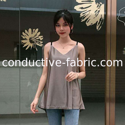 Silver Fiber pregnant top Dress for Protection from Electromagnetic Radiation Sources