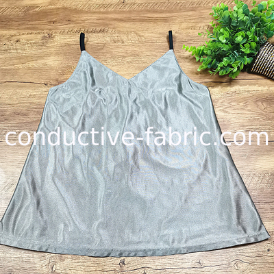 Silver Fiber pregnant top Dress for Protection from Electromagnetic Radiation Sources