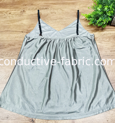 Silver Fiber pregnant top Dress for Protection from Electromagnetic Radiation Sources