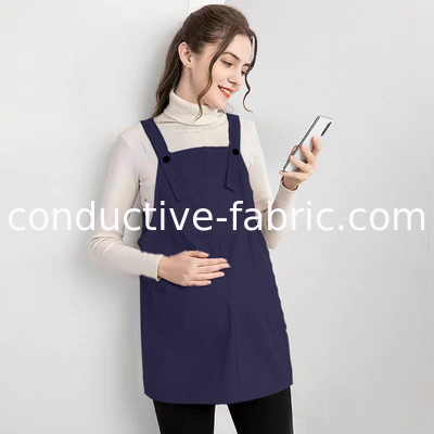 European and American popular metallic fiber anti electromagntic radiation pregnant dress