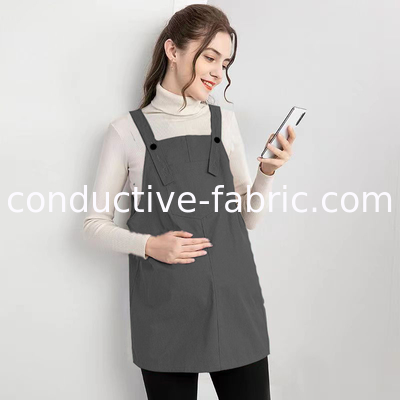 European and American popular metallic fiber anti electromagntic radiation pregnant dress