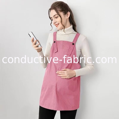 European and American popular metallic fiber anti electromagntic radiation pregnant dress