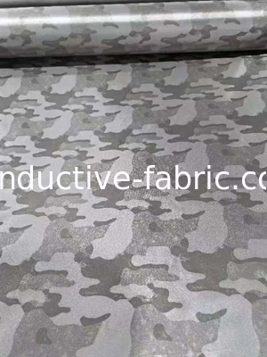 IR thermal signature protection metal coated emf/emi/rfid shielding fabric