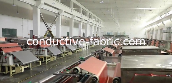 IR thermal signature protection metal coated emf/emi/rfid shielding fabric