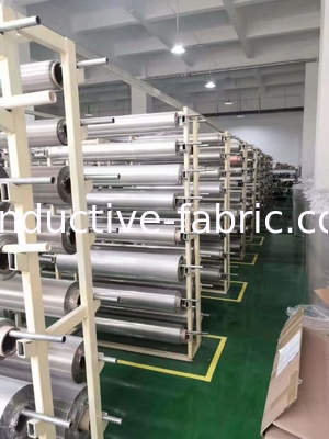 emf shielding reflect/block infrared radiation metal coated conductive fabric for clothing