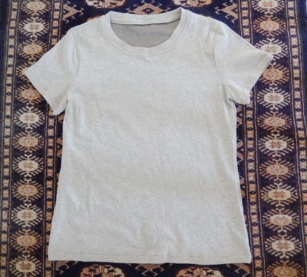 wholesale anti-electromagnetic radiation cotton silver teeshirt EMF