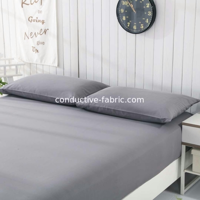 silver fiber+cotton antistatic conductive fabric for earthing products