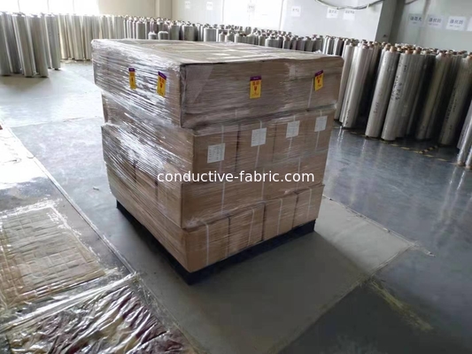 rf shielding nickel copper fabric for faraday bag