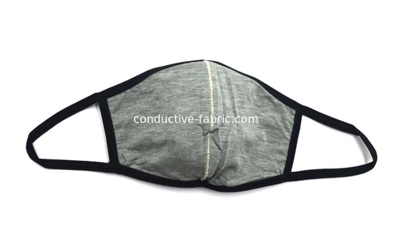 conductive antimicrobial silver fiber fabric for anti-virus face mask