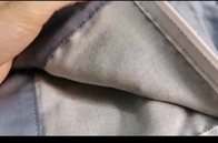silver fiber fabric lining anti EMF sleeping bag with earthing