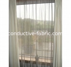 silver tulle shielding fabric for canopy