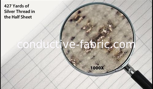 conductive silver fabric for earthing sheet