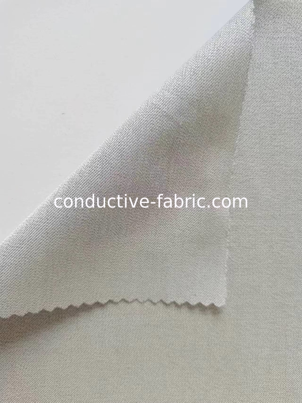 bamboo silver emf shielding fabric white grey for electromagnetic shielding clothing