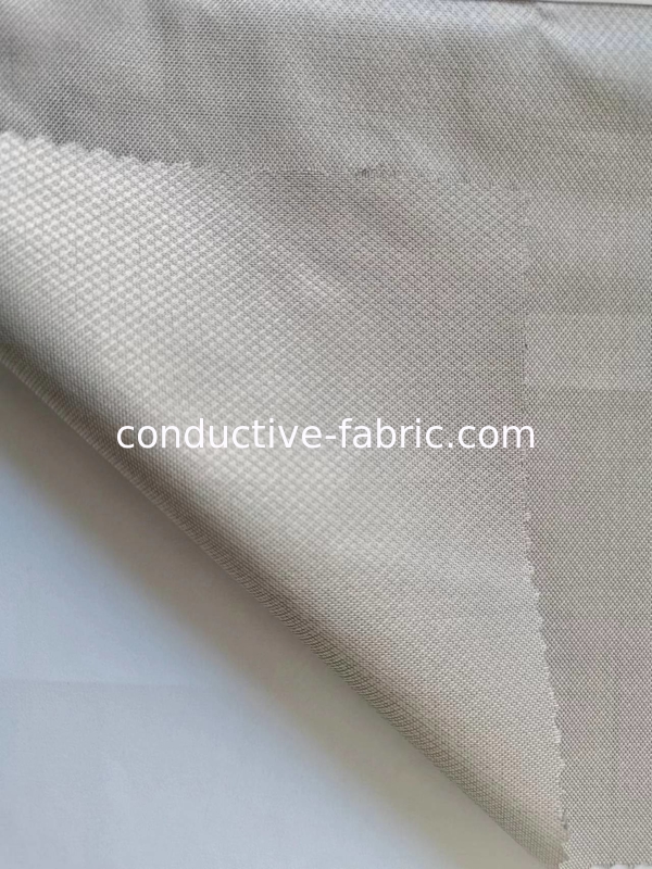 printing silver poly EMF shielding fabric for clothing