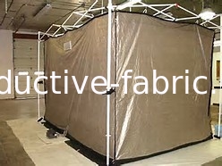 nickel copper RF shielding fabric for military tent signal-stop tent RFID blocking tent