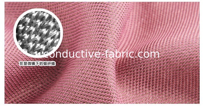 electromagnetic shielding silver fiber conductive fabric 50db