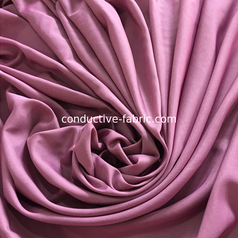 emf shielding antibacterial conductive silver fabric in different colors