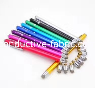 100% silver two-way stretch fabric for conductive capacitive stylus