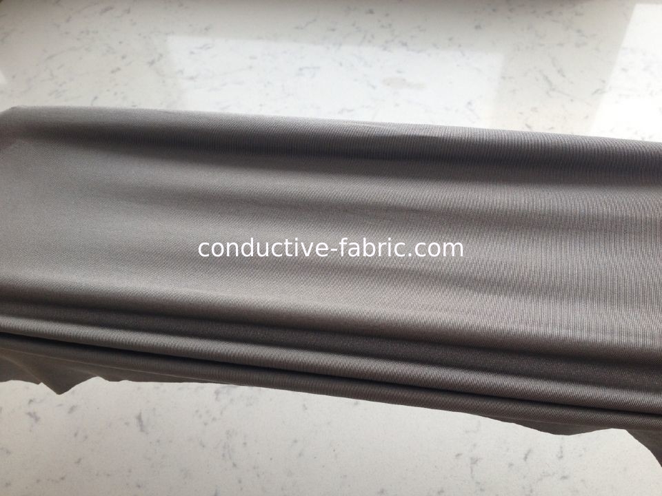 two-way stretch spandex 100%silver EMF protection fabric for bellyband