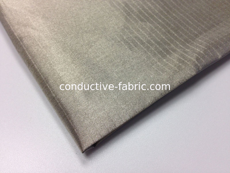 emf metal fabrication nickel copper ripstop conductive fabric 80DB attenuation
