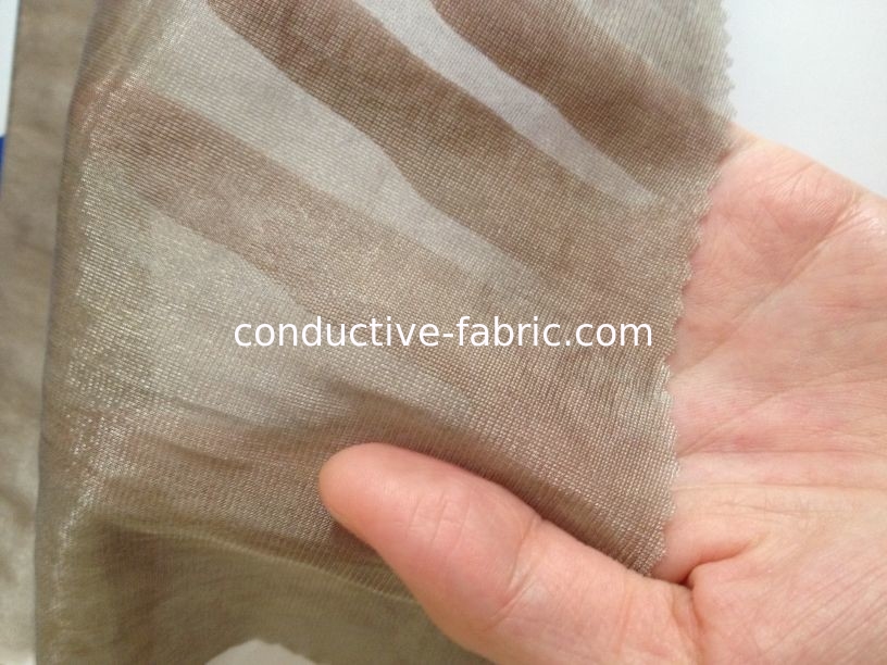 50DB 100%silver coated nylon mesh fabric for canopy