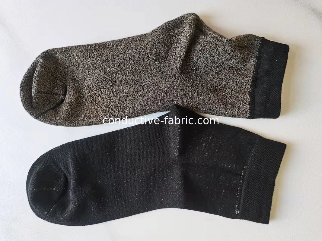silver fiber conductive health-care massage socks