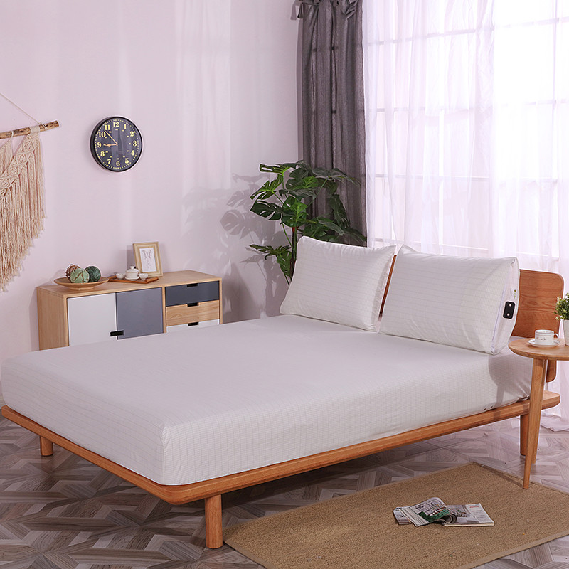 silver fiber conductive grounding sheet bed sheet fitted sheet